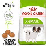 Royal Canin X-Small Adult, hrană uscată c&acirc;ini, 1.5kg