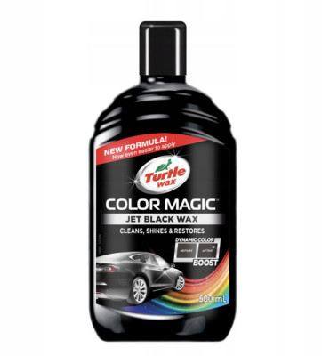 Ceară de cerneală cu TURTLE WAX JETBLACK CULOARE NEAGRĂ 500ml foto