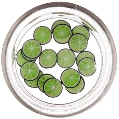 Decorațiuni fimo - lime tăiat foto