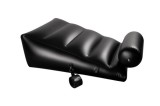 Perna Gonflabila Sex Dark Magic cu Catuse BDSM, 95cm, Negru, Kit Reparatie, Max 90kg