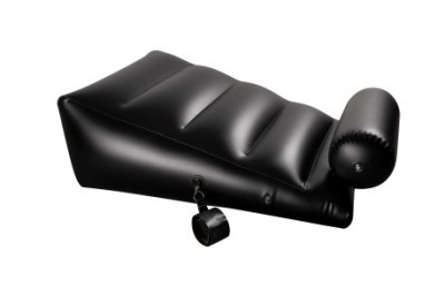 Perna gonflabila pentru pozitii sexuale Dark Magic cu catuse foto