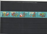ROMANIA 2001 LP 1572 BENZI DESENATE SERIE IN STRAIF MNH NESTAMPILATA, Nestampilat