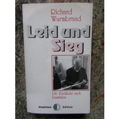 Richard Wurmbrand Leid und Sieg IN LIMBA GERMANA