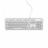 TASTATURI DELL, &quot;KB216&quot;, cu fir, 105 taste format standard (104-108 taste), USB, alb, &quot;580-ADGM&quot; (timbru verde 0.8 lei)
