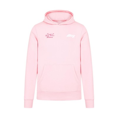 Formula 1 hanorac de bărbați cu glugă RDW Hoody Primrose Pink F1 2024 - XXL foto