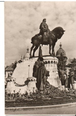 CPIB 22715 - CARTE POSTALA - CLUJ. STATUIA LUI MATEI CORVIN, NECIRCULATA foto