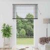 Jaluzea pentru Fereastră Gri &icirc;nchis 80 x 130 cm Aluminiu