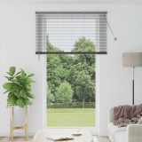 Jaluzea pentru Fereastră Gri &icirc;nchis 80 x 130 cm Aluminiu