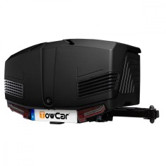 Cutie portbagaj pe carligul de remorcare Towbox Camper V3 Urban - model lung (pentru usi si hayoane de pana la 1910 mm)
