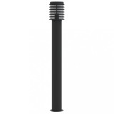 Cumpara ieftin Lampa exterioara de podea, negru, 110 cm, otel inoxidabil