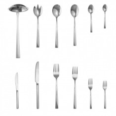 Set tacamuri Prague Heinner, 68 piese, inox, Argintiu