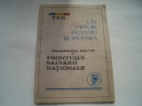 Programul politic al Frontului Salvarii Nationale