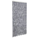 Cumpara ieftin Perdea pentru insecte, argintiu, 118 x 220 cm, Chenille