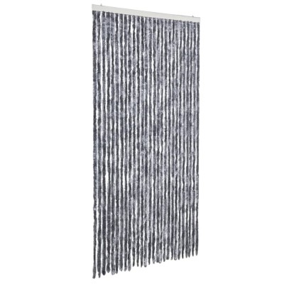 Perdea pentru insecte, argintiu, 118 x 220 cm, Chenille foto