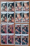 AITUTAKI-''PICTURI CELEBRE- CRACIUN-1989''-SERIE completa de 5val-in bloc de4- MNH NESTAMP. -Calitate EXTRA-scan