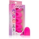 L.A. Girl Cosmetics Soak-Off dizolvant pentru lacul de unghii 10 buc