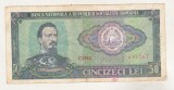 bnk bn Romania 50 lei 1966 , circulata