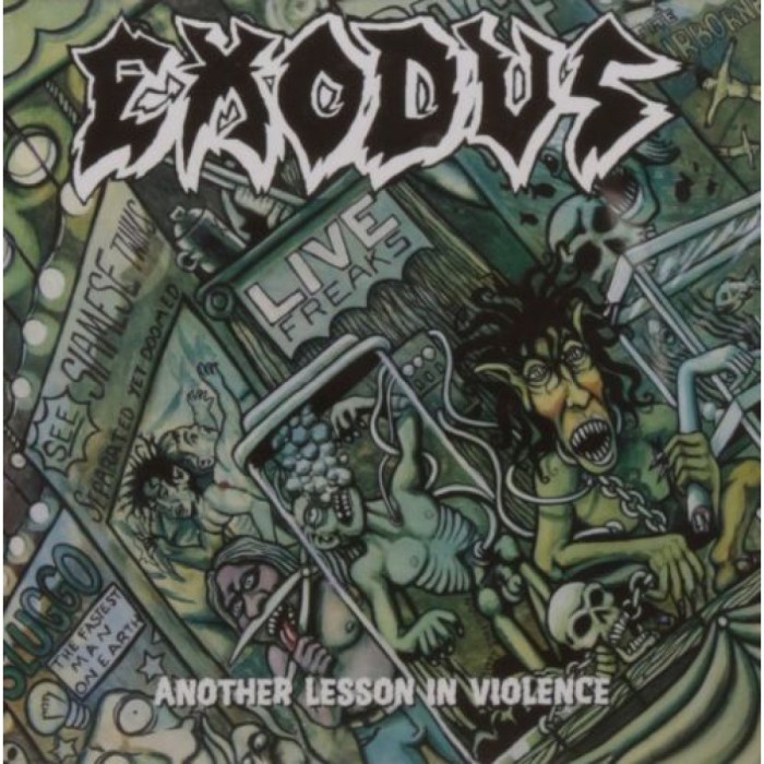 Exodus Another Lesson In Violence reissue (cd)