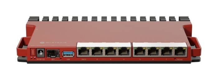 MIKROTIK ROUTER L009UIGS-RM 8x LAN PoE