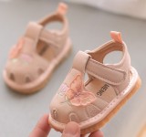 Cumpara ieftin Sandalute roz cu piuitoare - Fluturas (Marime Disponibila: Marimea 20)
