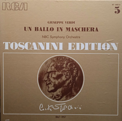 Vinil 3XLP EDITIE CARTONATA Giuseppe Verdi &amp;ndash; Un Ballo In Maschera (EX) foto