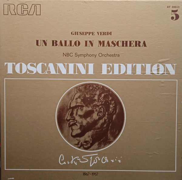 Vinil 3XLP EDITIE CARTONATA Giuseppe Verdi &ndash; Un Ballo In Maschera (EX)