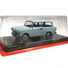 Macheta TRABANT 601 UNIVERSAL 1988 - Hachette, scara 1/24, noua.