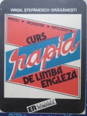 CURS RAPID DE LIMBA ENGLEZA-VIRGIL STEFANESCU DRAGANESTI-218649