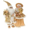 Set Mr and Mrs Santa Golden 65 cm, Iliadis Alexandros