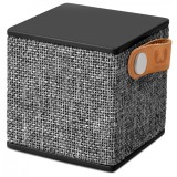 Boxa portabila Bluetooth Fresh&#039;n Rebel Rockbox Cube, Gri