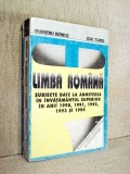 Limba romana - Subiecte date la admiterea in invatamantul superior in anii 1990,1991,1992... - Dumitru Ivanus