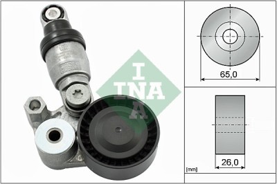 INA 533 0129 10 Intinzator curea, curea distributie foto