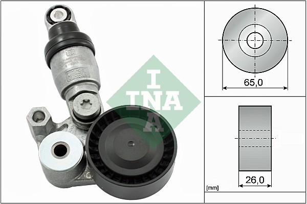 INA 533 0129 10 Intinzator curea, curea distributie