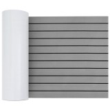 vidaXL Pardoseala pentru barcă autoadezivă gri deschis și negru 240x60 cm EVA Foam
