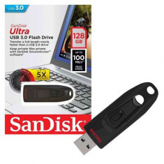 SanDisk ULTRA 128GB - Memory Stick 128GB USB 3.0 . Viteza 100MB/s foto