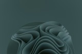 Tablou Canvas Abstract Teal &ndash; Design Eteric pentru Interioare, 39 x 26 cm, CMCLASS