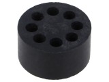 Insert pentru presetupă 6mm M40 IP68 cauciuc NBR HELUKABEL 8 orificii