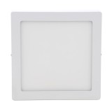 Spot LED aparent Hepol, 18W, 1440lm, lumina neutra 4000 K, patrat, alb