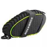Cumpara ieftin Geanta pentru bicicleta, montare sub sa, 21 x 9.5 x 9.5 cm, 3 moduri de lumina, husa impermeabila inclusa