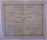 2 certificate provizorii acțiuni 1919