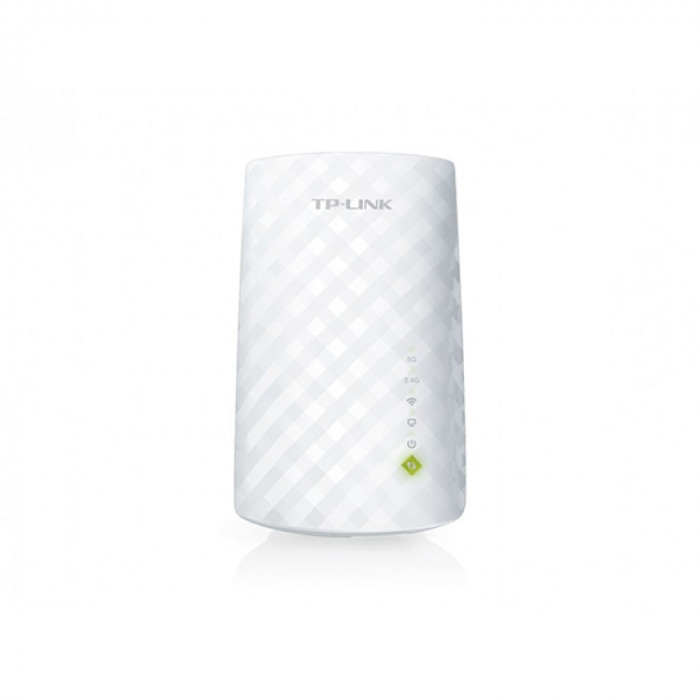 Range extender TP-Link RE200 , Dual Band , 10/100 Mbps , 802.11 b/g/n/ac , Alb