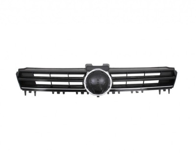 Grila radiator Vw Golf 7 (5k) 10.2012-, Cromat/Negru, Highline , Pentru Modelul Cu Faruri Halogen, 5G0853651 foto