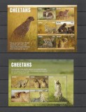 TANZANIA 2017 FAUNA ANIMALE SALBATICE GHEPARZI COTA MICHEL 58 EURO