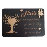 Cadou personalizat nasi de cununie, 20&times;30 cm