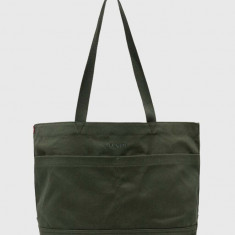 Levi's geanta de bumbac culoarea verde