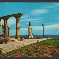 CPIB 19362 CARTE POSTALA - CONSTANTA. STATUIA LUI MIHAI EMINESCU