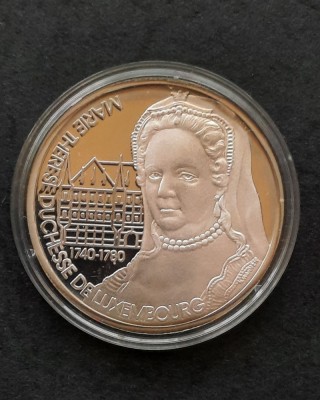 25 ECU &amp;quot;Marie Th&amp;eacute;r&amp;egrave;se de Luxemburg&amp;quot; 1994, Luxemburg - Proof - A 3892 foto