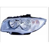 Far Bmw Seria 1 (E81/E82/E87/E88) 09.2004- 02.2007 TYC fata stanga tip bec H7+H7