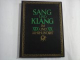 SANG UND KLANG IM XIX UND XX JAHRHUNDERT - 1920 (PARTITURI)