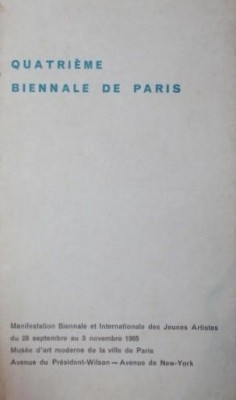 QUATRIEME BIENNALE DE PARIS foto